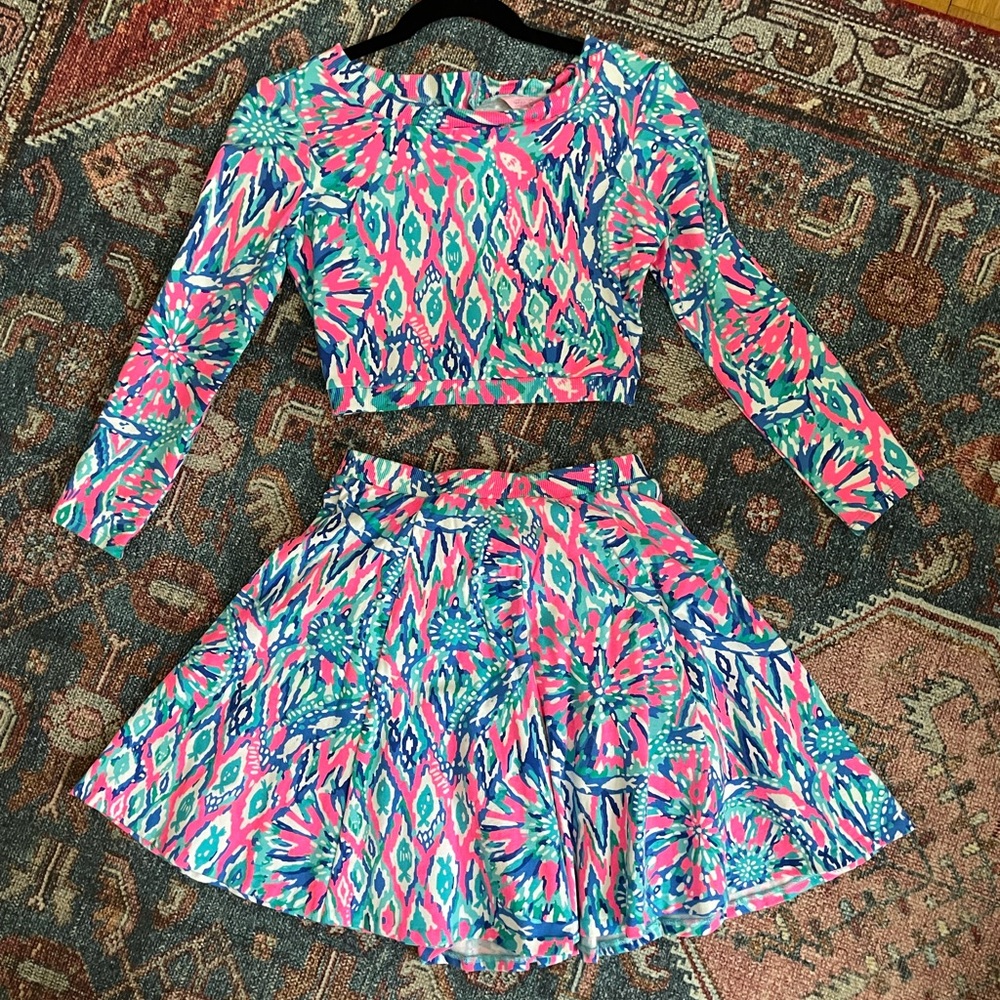 LILY PULITZER SKIRT SET